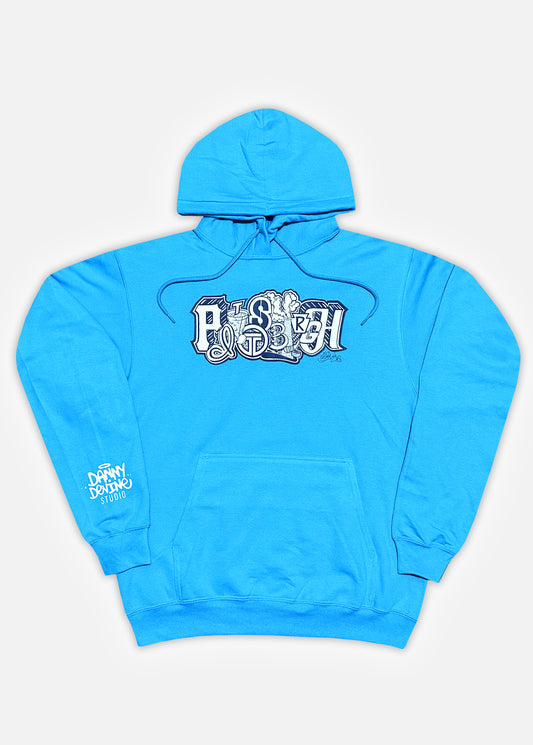 Pittsburgh Hoodie - Aqua