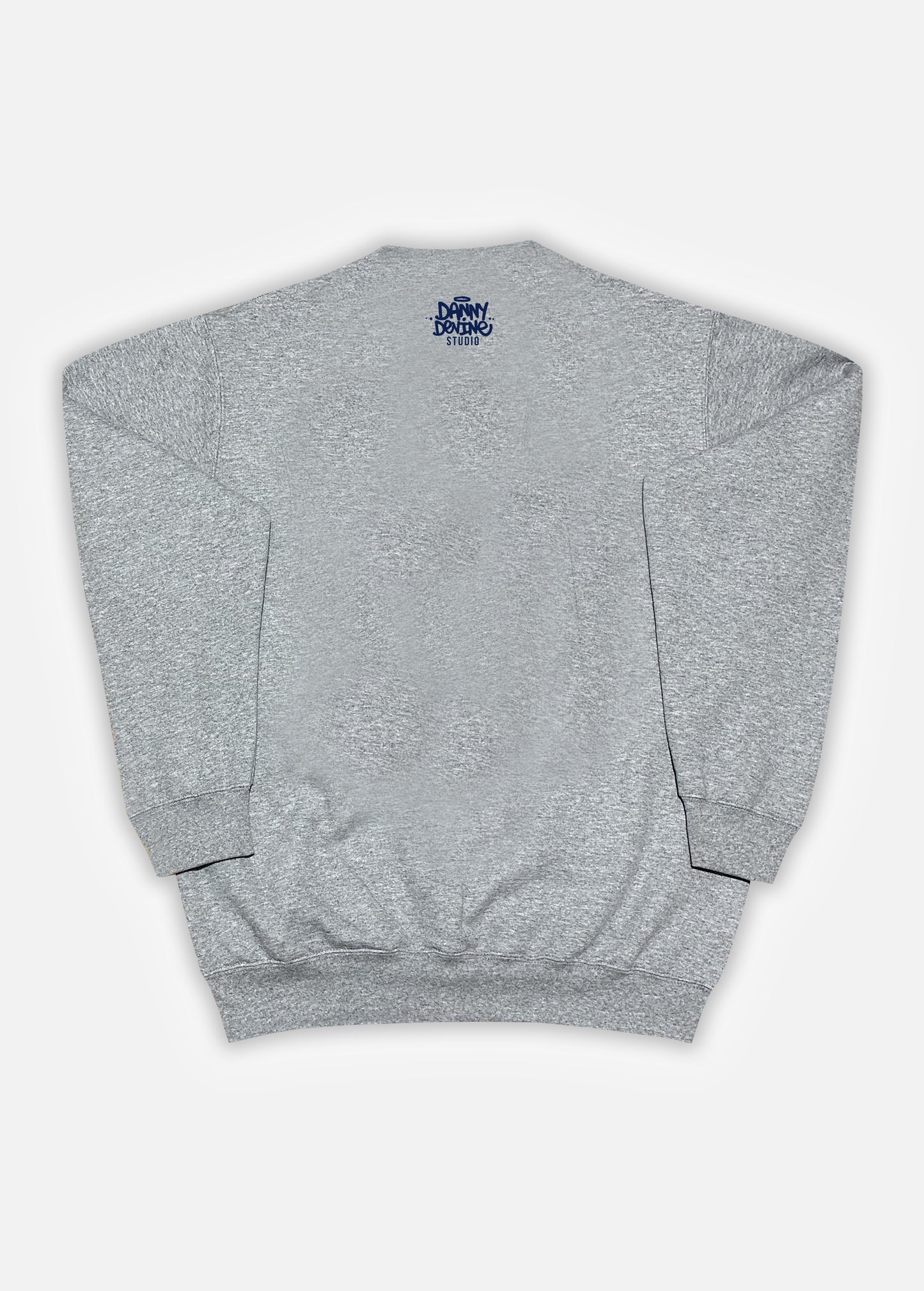 Walk A Mile Crewneck - Heather Grey