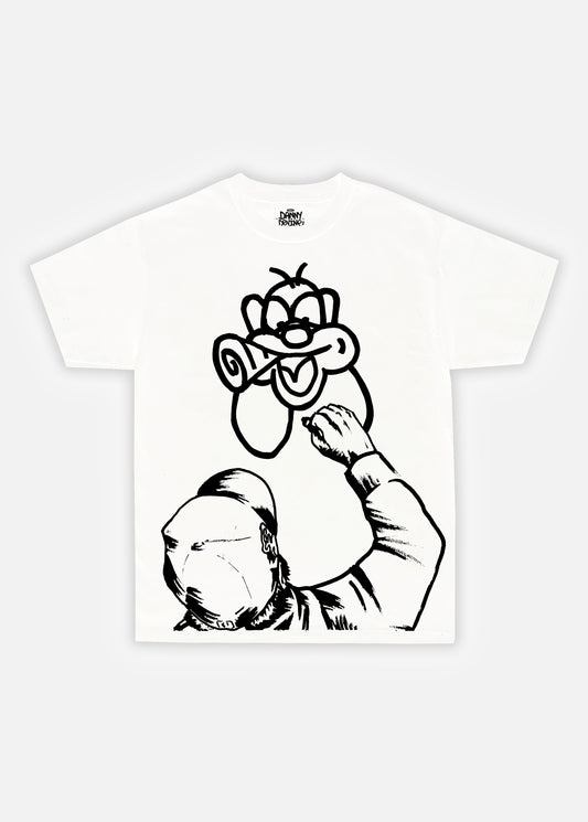'Moniker' Tee - White