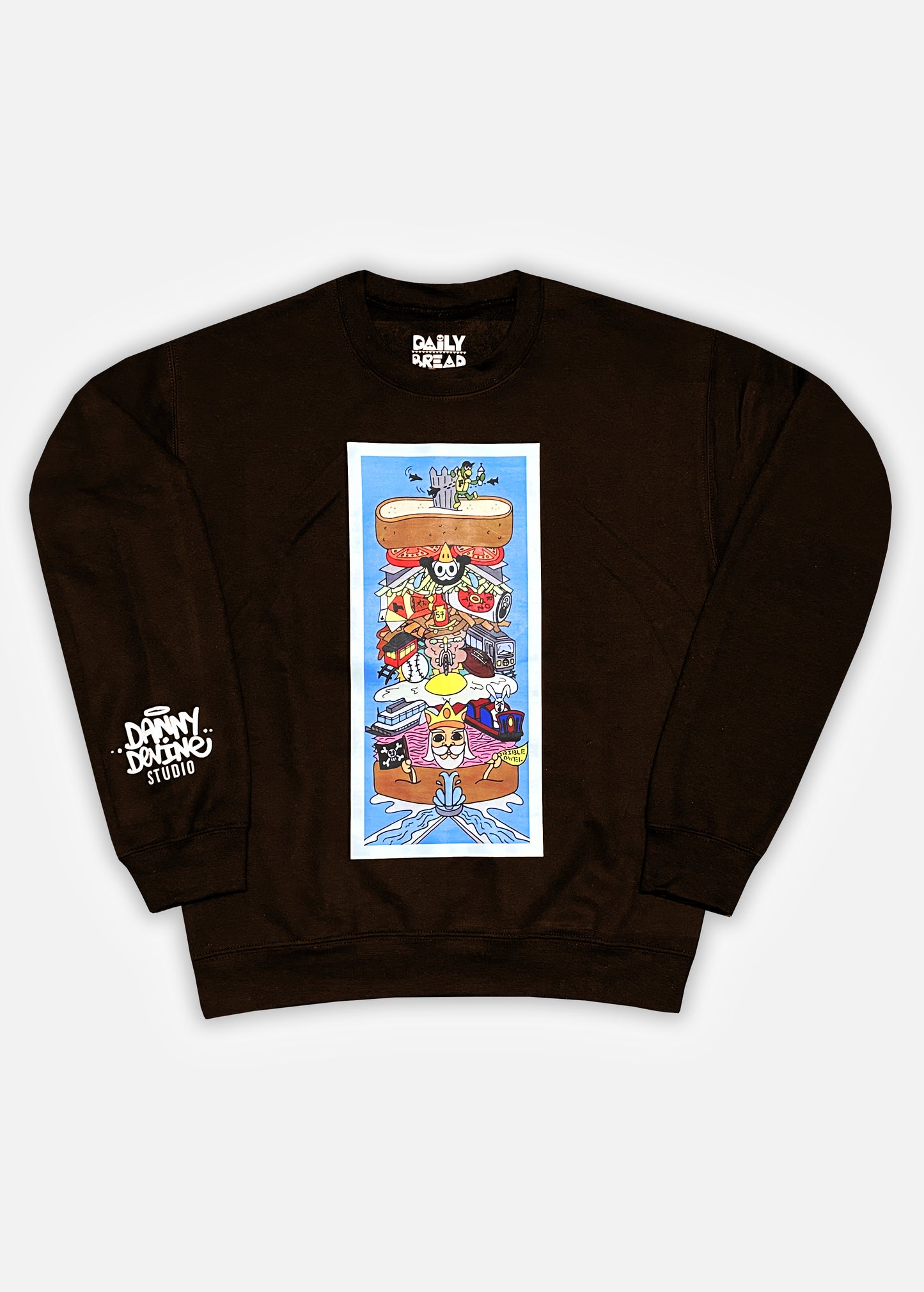 Sandwich Crewneck - Brown