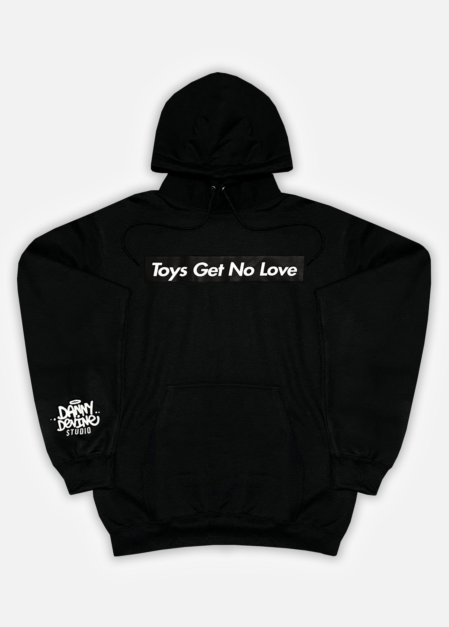 Toys Get No Love Hoodie - Black