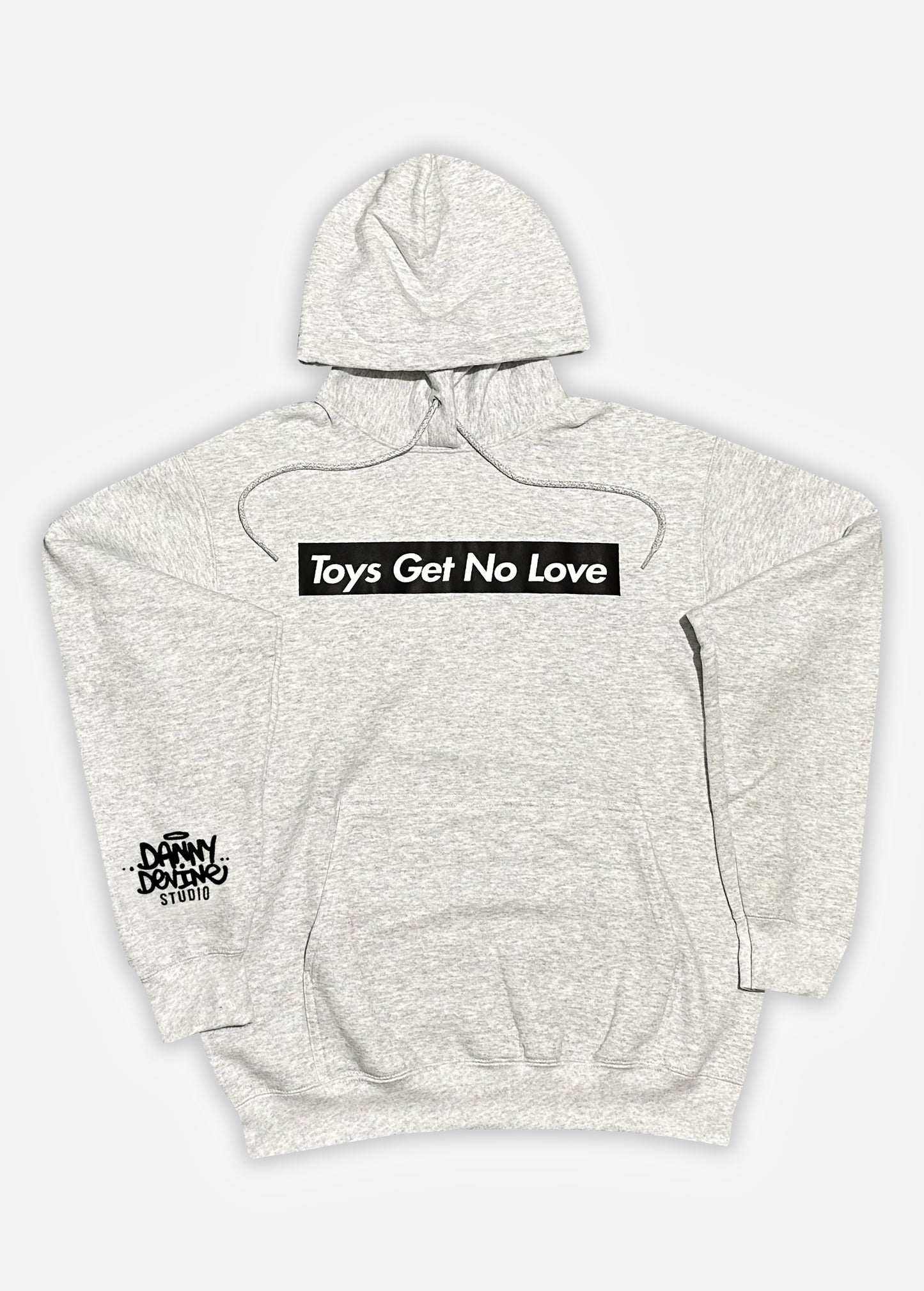 Toys Get No Love Hoodie - Ash Grey