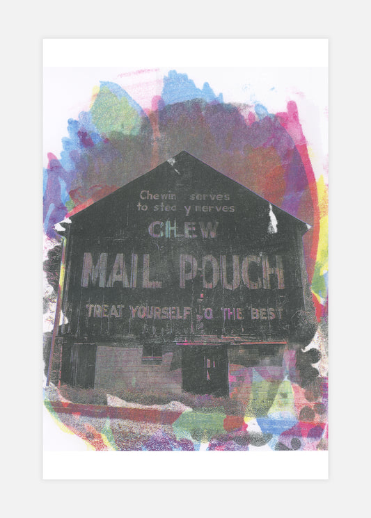 Mail Pouch Toner Transfer Print