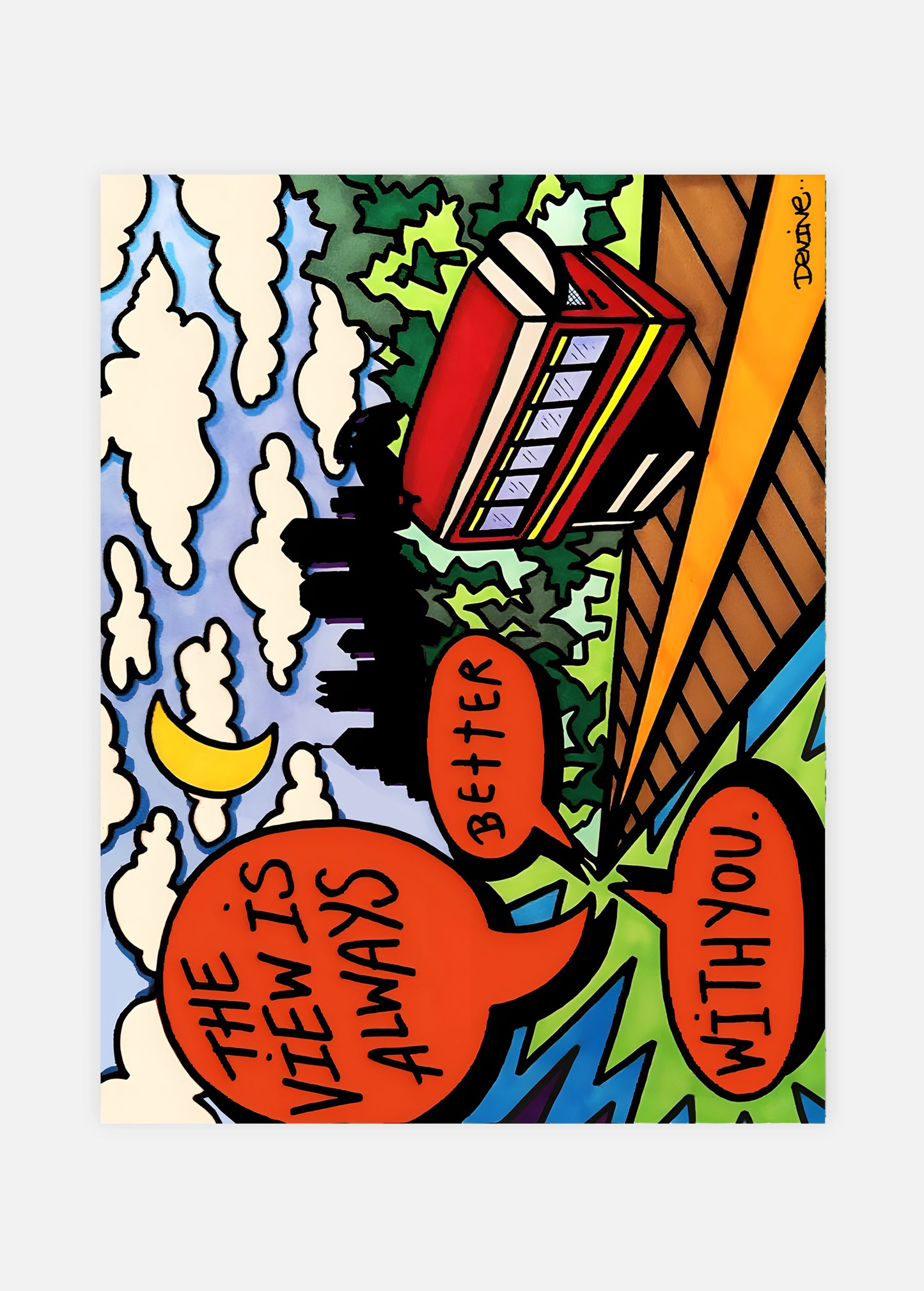 View Is Always Better Print