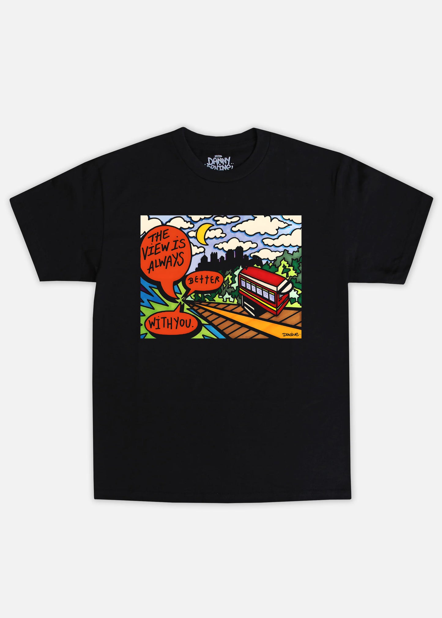 View Is Always Better Tee - Black